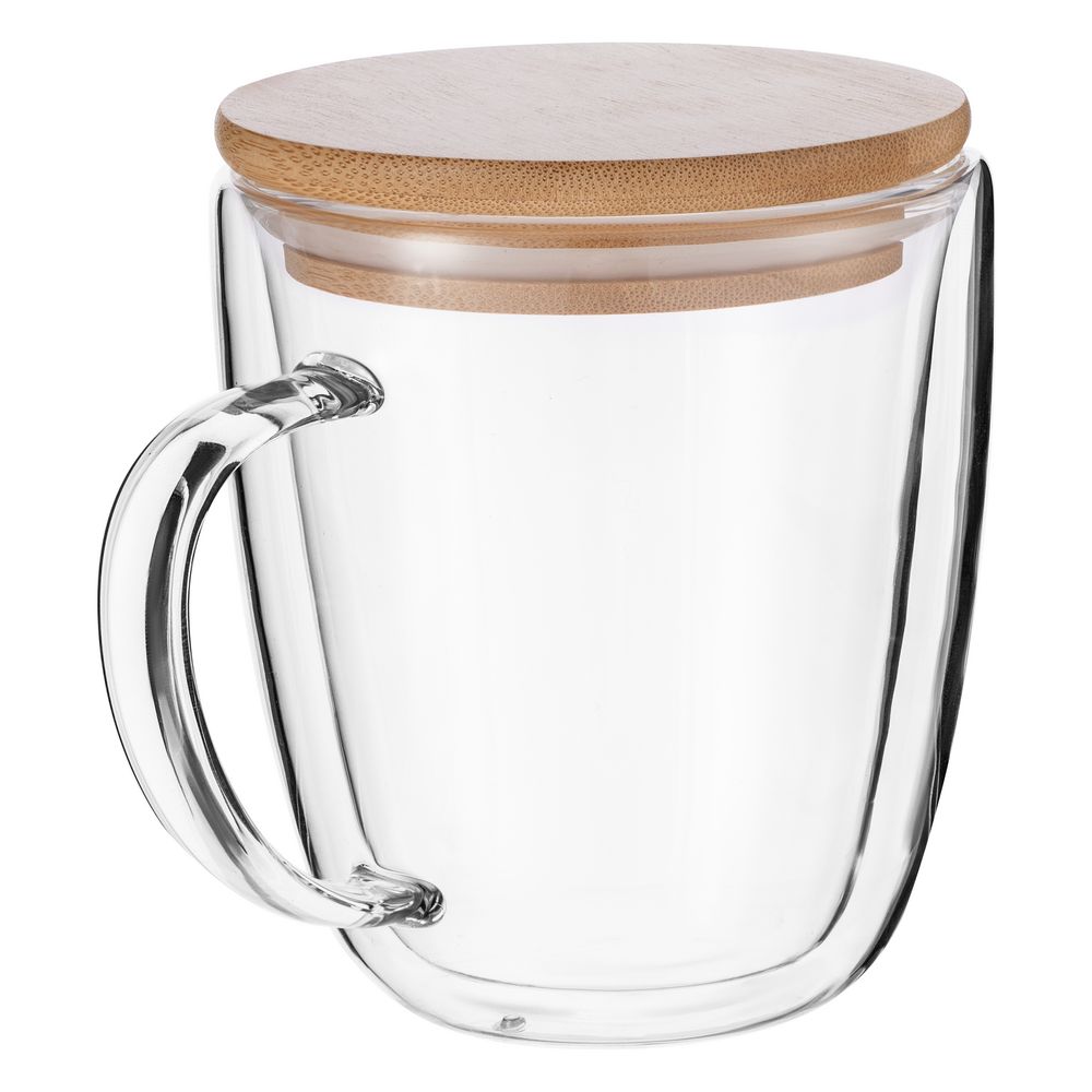 Кружка с двойными стенками Kupla с бамбуковой крышкой / Миниатюра WWW (1000)