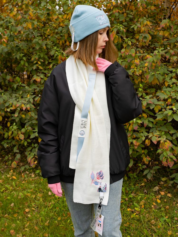 Перчатки Urban Flow, пыльно-розовые / Миниатюра WWW (1000)