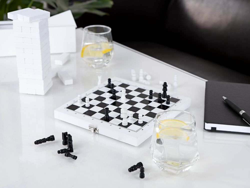 Игра «Деревянная башня Tickler», белая / Миниатюра WWW (1000)