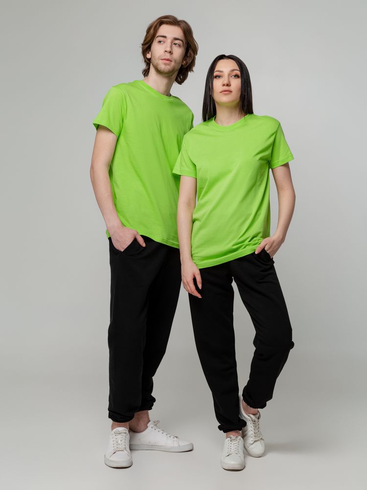 Футболка унисекс T-bolka 140, зеленое яблоко / Миниатюра WWW (1000)