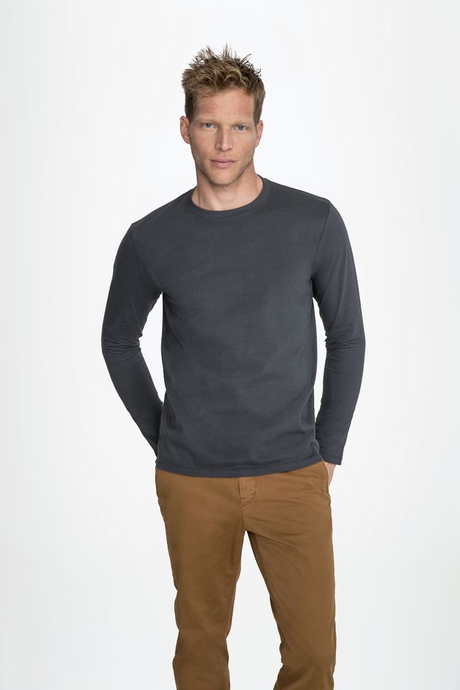 Футболка с длинным рукавом Imperial LSL Men, темно-синяя (кобальт) / Миниатюра WWW (1000)