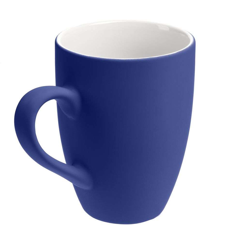 Кружка Best Morning c покрытием софт-тач, синяя / Миниатюра WWW (1000)