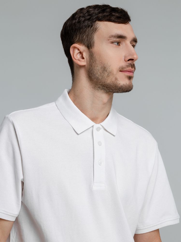 Рубашка поло мужская Neptune, белая / Миниатюра WWW (1000)