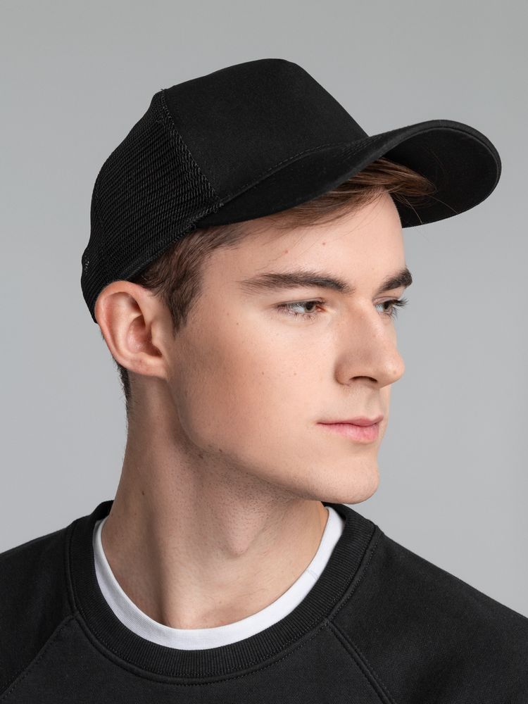 Бейсболка Boulder, черная / Миниатюра WWW (1000)