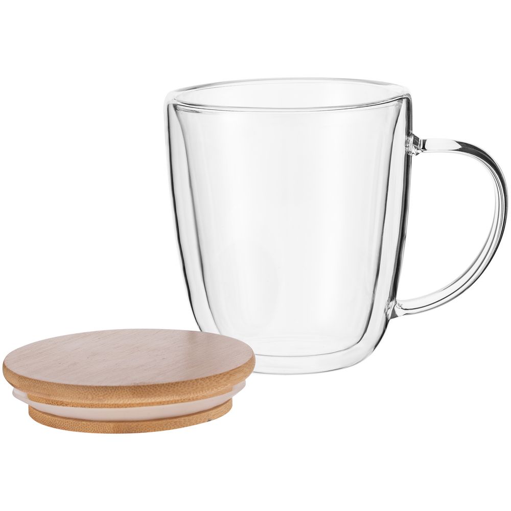 Кружка с двойными стенками Kupla с бамбуковой крышкой / Миниатюра WWW (1000)