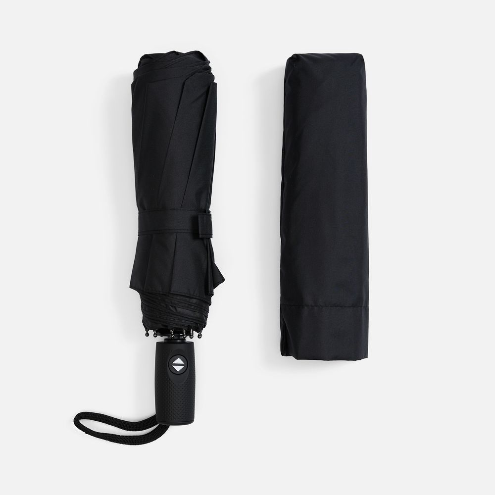 Складной зонт Dome Double с двойным куполом, черный / Миниатюра WWW (1000)