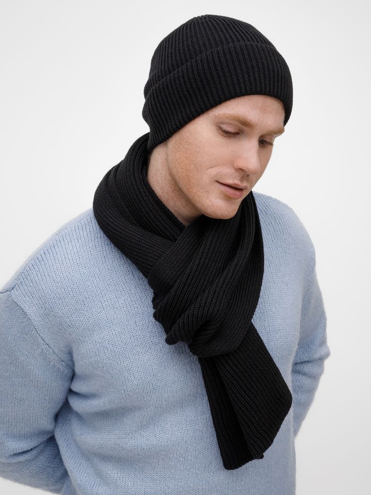 Шапка Nobilis Mono, черная / Миниатюра WWW (1000)