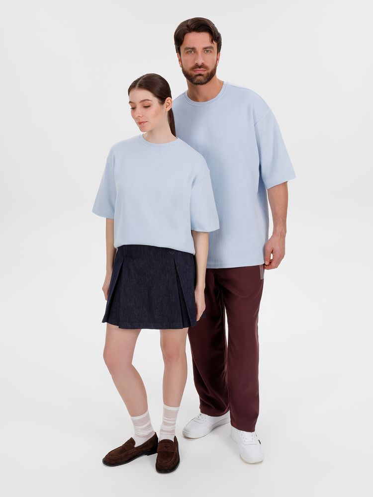 Джемпер с коротким рукавом Siluetti Volumica, светло-голубой / Миниатюра WWW (1000)