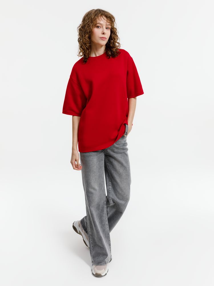 Джемпер с коротким рукавом Siluetti Volumica, красный / Миниатюра WWW (1000)