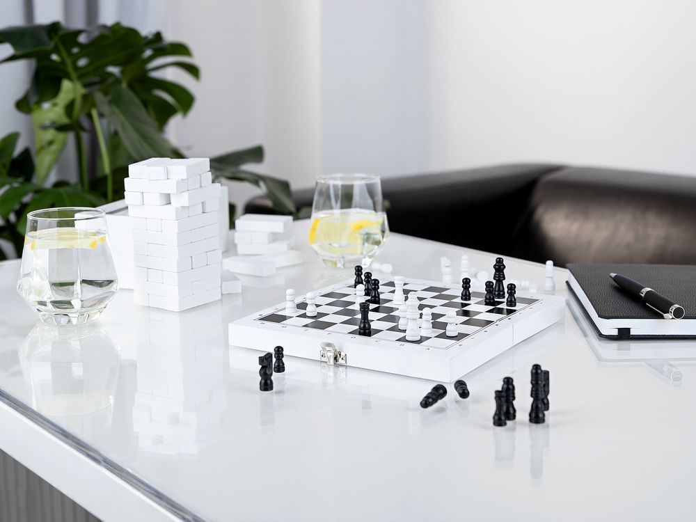 Игра «Деревянная башня Tickler», белая / Миниатюра WWW (1000)