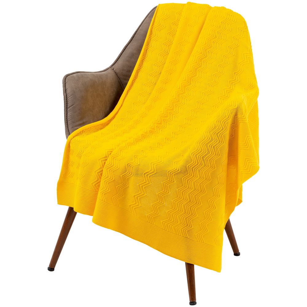 Плед Marea, желтый / Миниатюра WWW (1000)