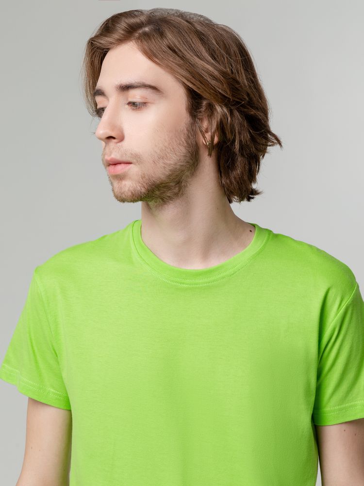 Футболка унисекс T-bolka 140, зеленое яблоко / Миниатюра WWW (1000)