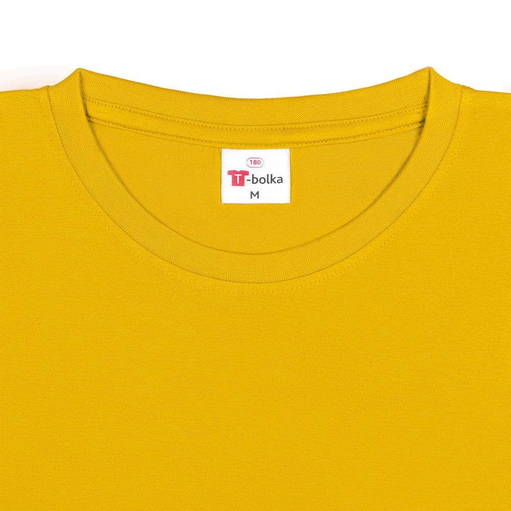 Футболка унисекс T-Bolka 180, желтая / Миниатюра WWW (1000)