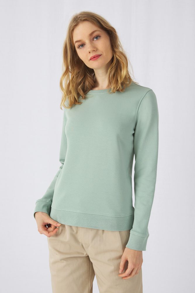 Свитшот женский BNC Organic, коричневый (мокко) / Миниатюра WWW (1000)