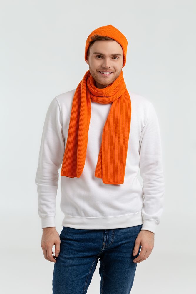 Шарф Life Explorer, оранжевый / Миниатюра WWW (1000)