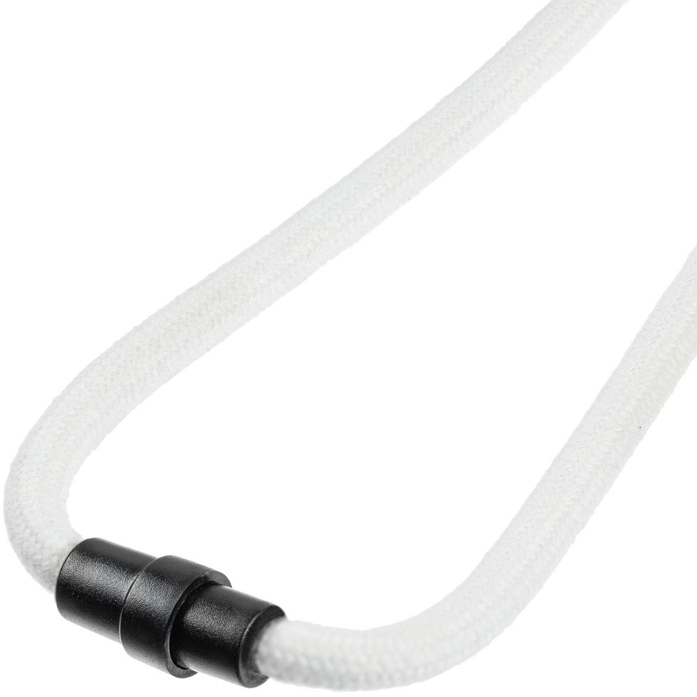 Шнурок для бейджа Tube Wood, белый / Миниатюра WWW (1000)