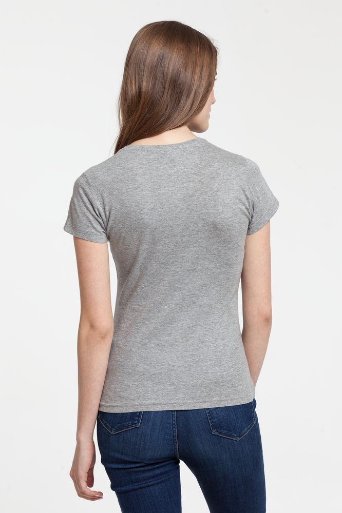 Футболка женская «Жажда жизни», серый меланж / Миниатюра WWW (1000)