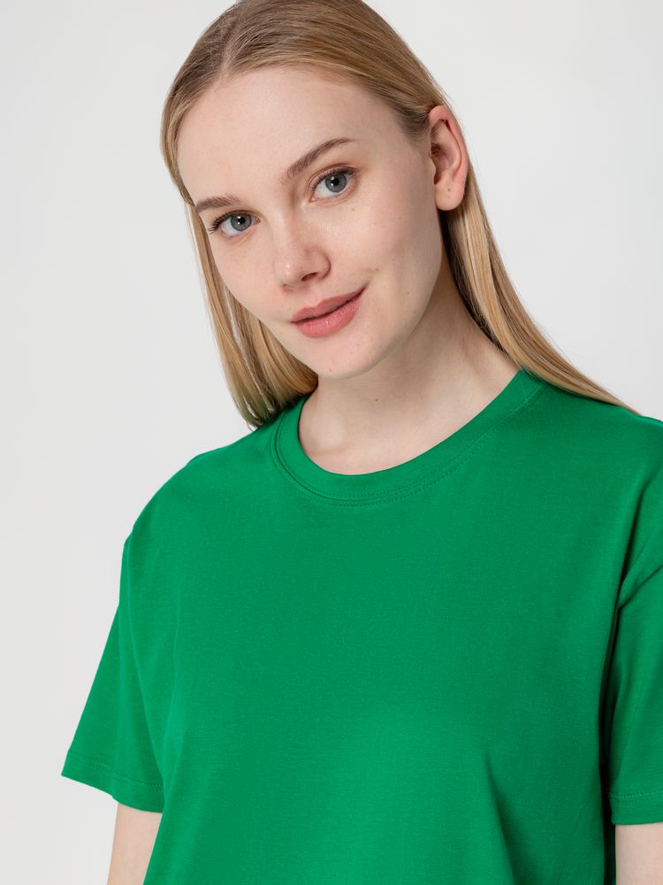 Футболка унисекс Regent 150, зеленая (изумрудная) / Миниатюра модельного (1000)