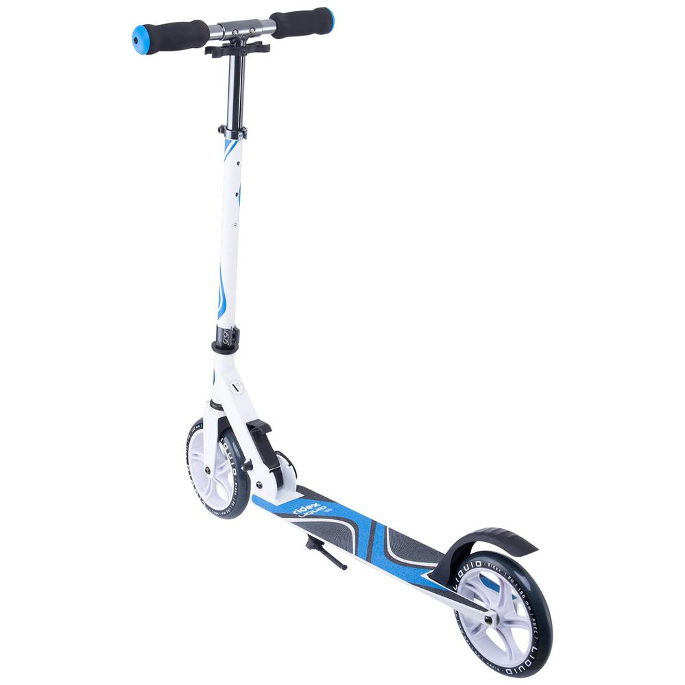 Самокат Cushy Life, белый с синим / Миниатюра WWW (1000)