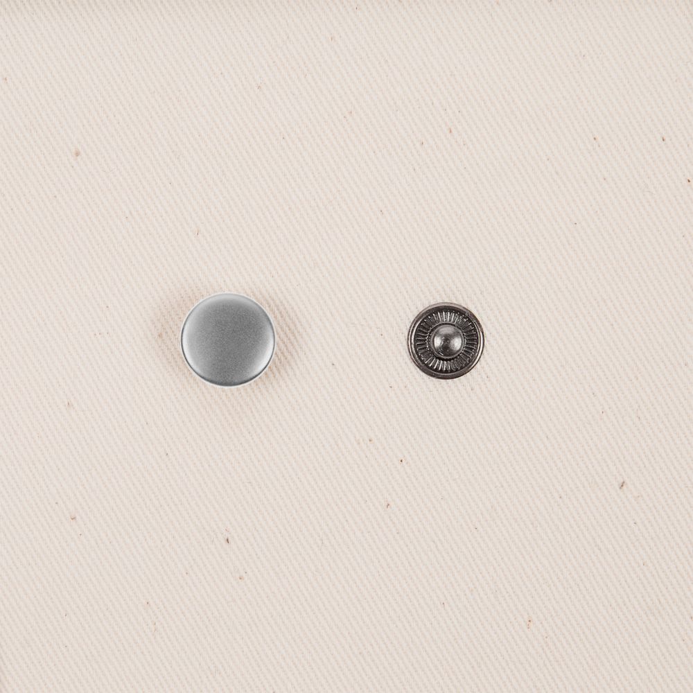 Кнопка Clavis, M, серебристая / Миниатюра WWW (1000)