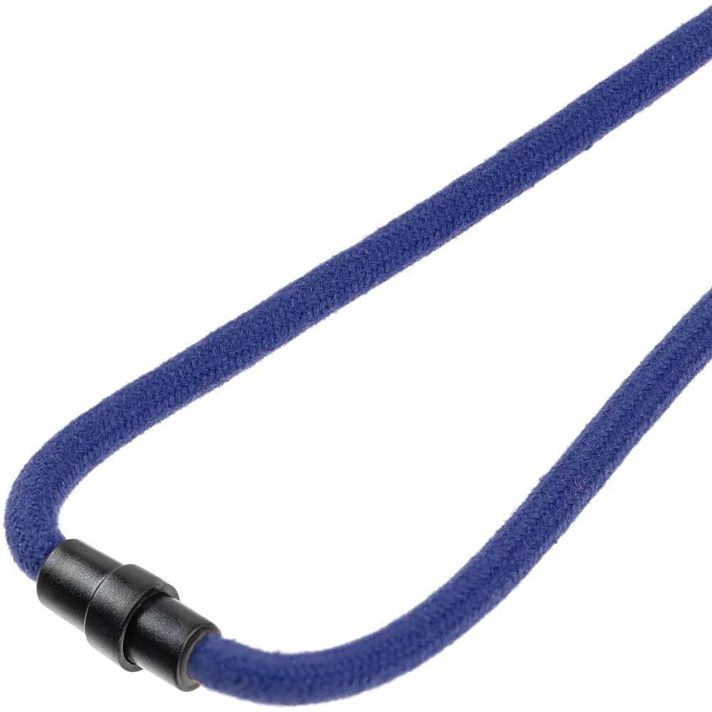 Шнурок для бейджа Tube Wood, синий / Миниатюра WWW (1000)