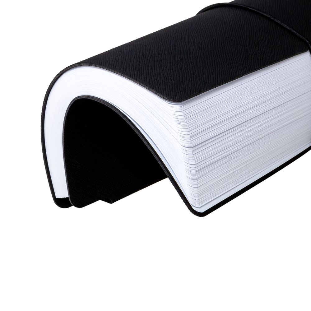 Ежедневник Flexpen Bright, недатированный, черный / Миниатюра WWW (1000)