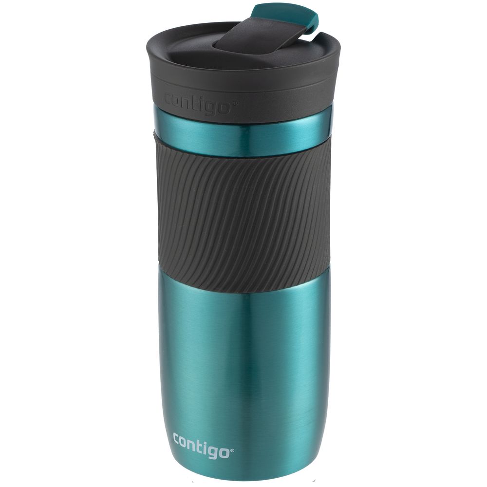 Термостакан Byron, вакуумный, герметичный, бирюзовый (морская волна) / Миниатюра WWW (1000)