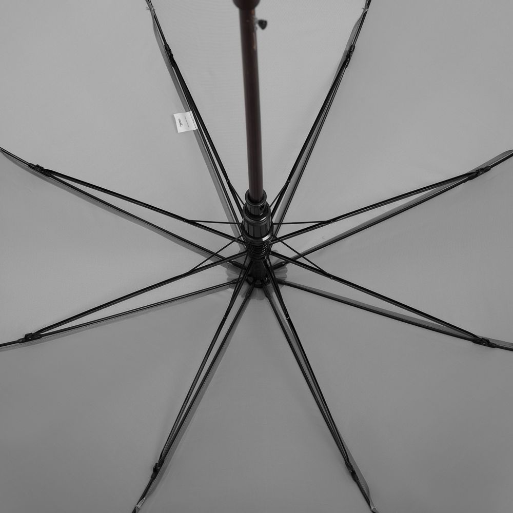 Зонт-трость Standard, серый / Миниатюра WWW (1000)