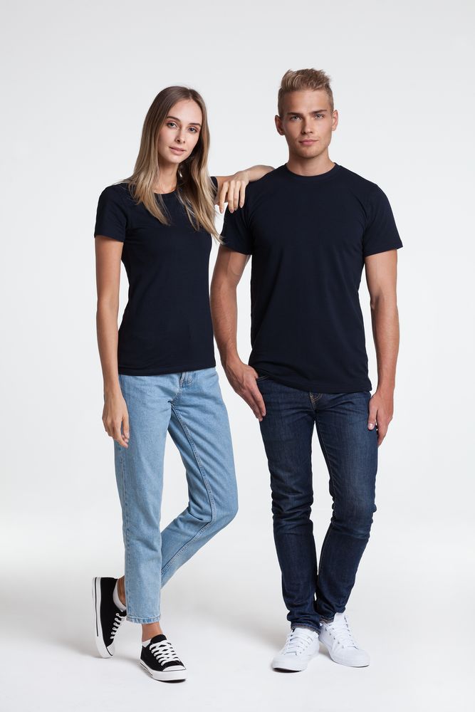 Футболка мужская T-bolka Stretch, темно-синяя / Миниатюра WWW (1000)