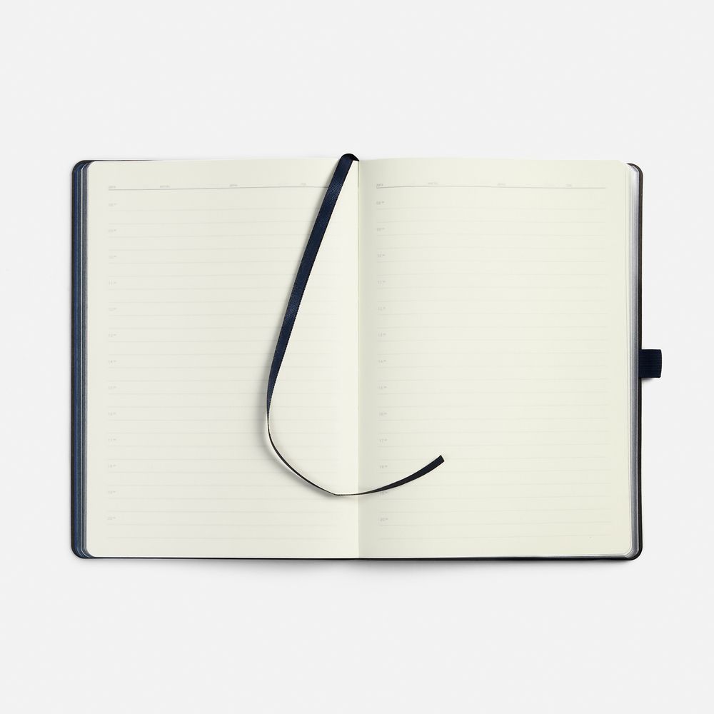 Ежедневник Peel Flex, недатированный, синий / Миниатюра WWW (1000)