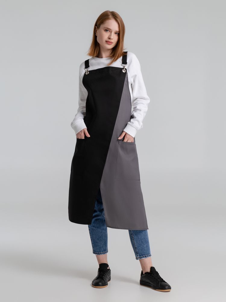 Фартук Picante, черный со светло-серым / Миниатюра WWW (1000)