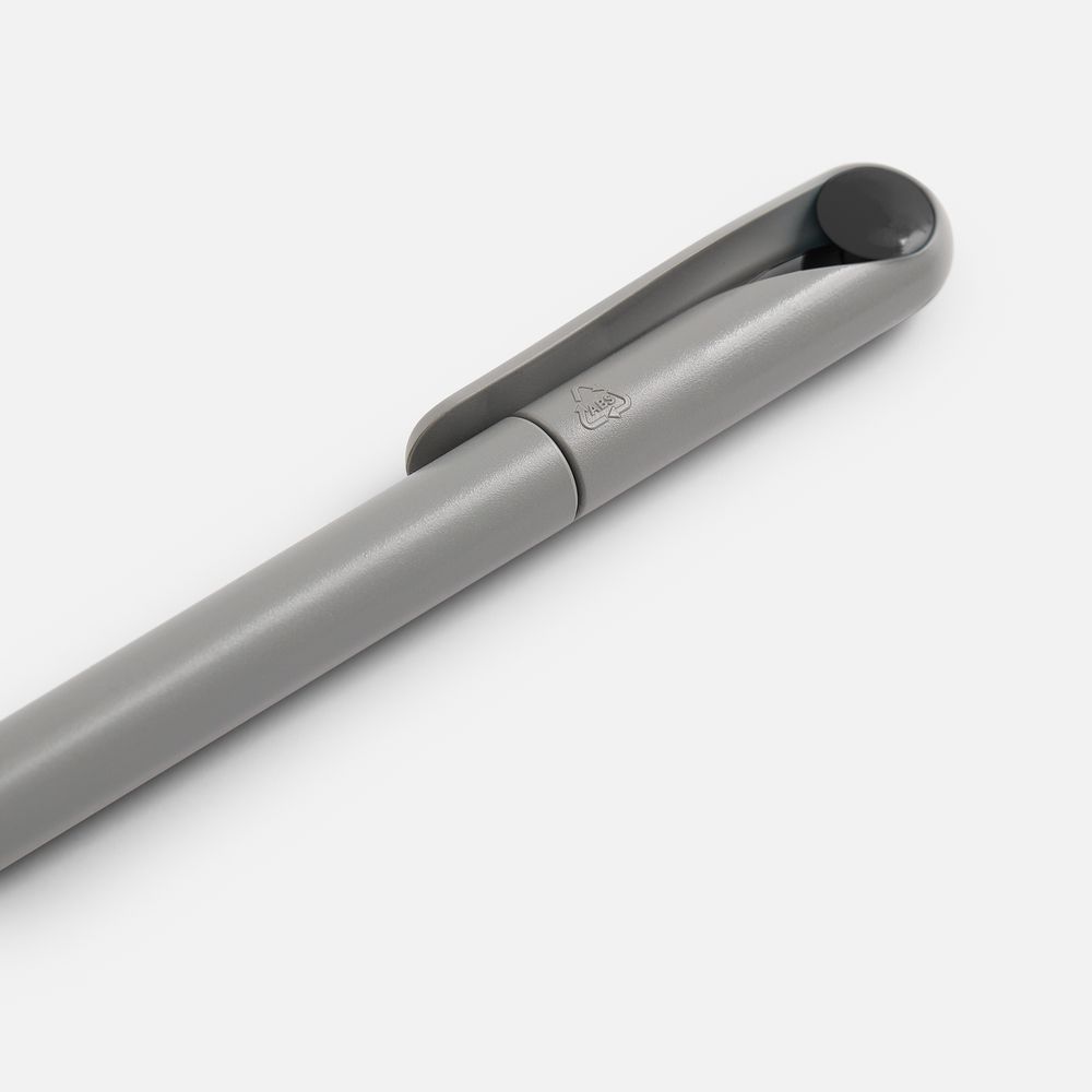 Ручка шариковая Prodir DS1 TMM Dot, серая с черным / Миниатюра WWW (1000)