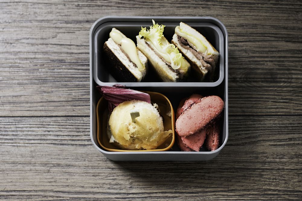 Ланчбокс MB Square, черный / Миниатюра WWW (1000)