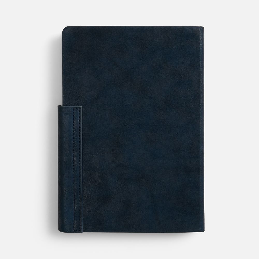 Ежедневник Leadmark, недатированный, синий / Миниатюра WWW (1000)