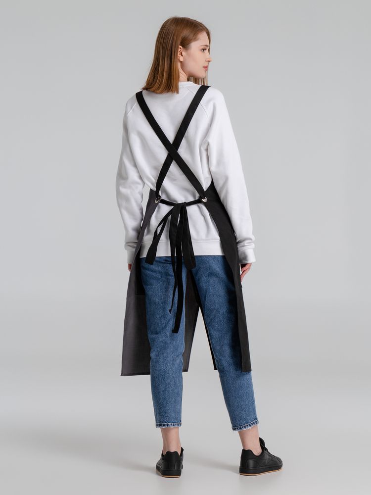 Фартук Picante, черный со светло-серым / Миниатюра WWW (1000)