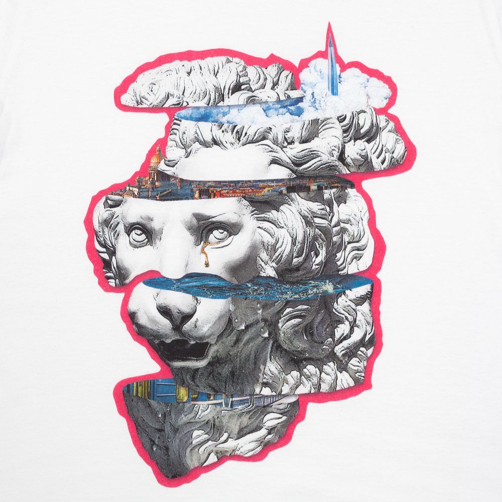 Футболка женская «Смотри вглубь», белая / Миниатюра WWW (1000)