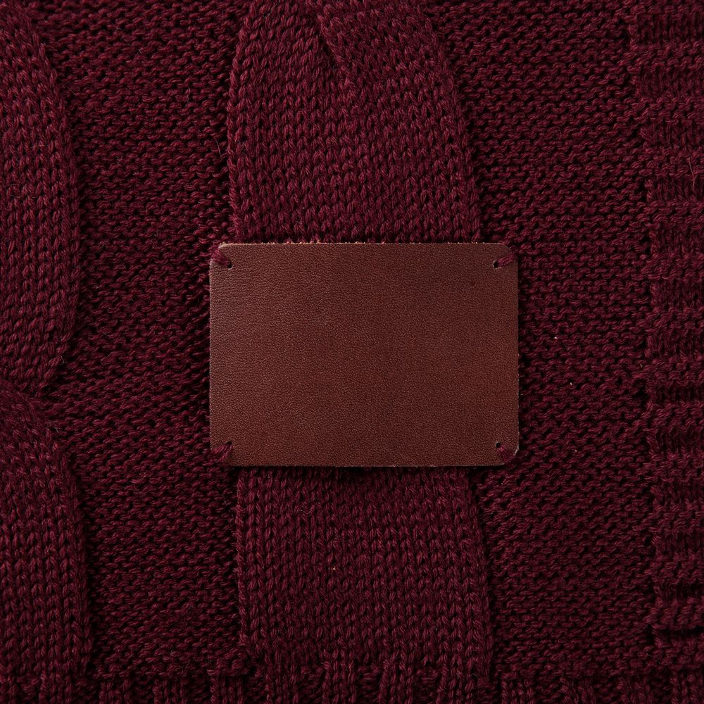 Плед Stille, бордовый / Миниатюра WWW (1000)