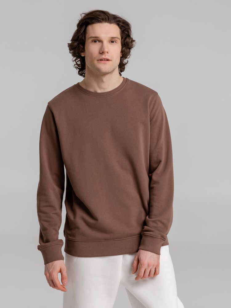 Свитшот унисекс BNC Organic, коричневый (мокко) / Миниатюра WWW (1000)