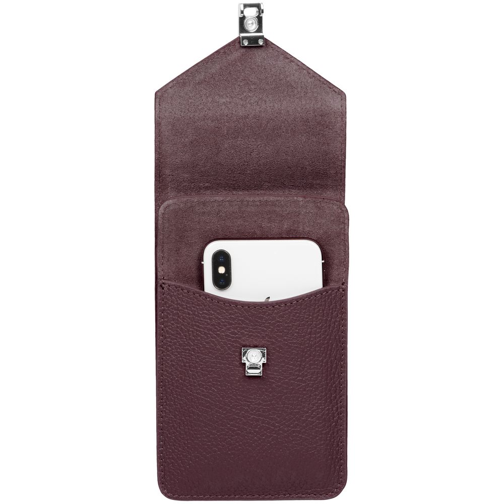 Сумка через плечо Segreto, бордовая / Миниатюра WWW (1000)