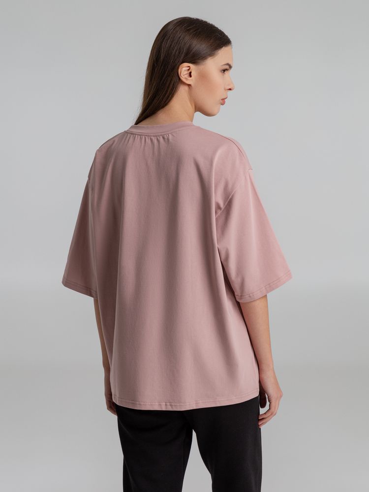 Футболка оверсайз Slope, розовая / Миниатюра WWW (1000)