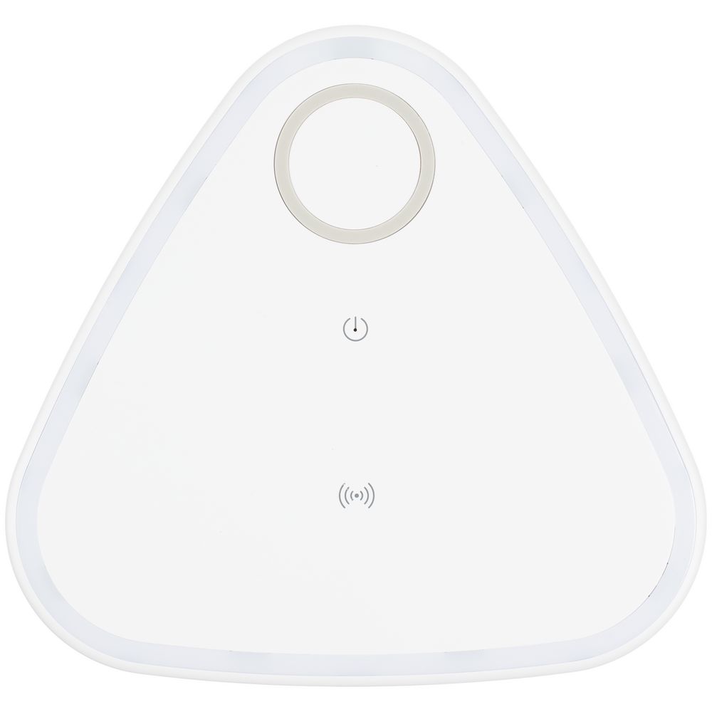 Станция беспроводной зарядки с антистрессом Countdown, белая / Миниатюра WWW (1000)