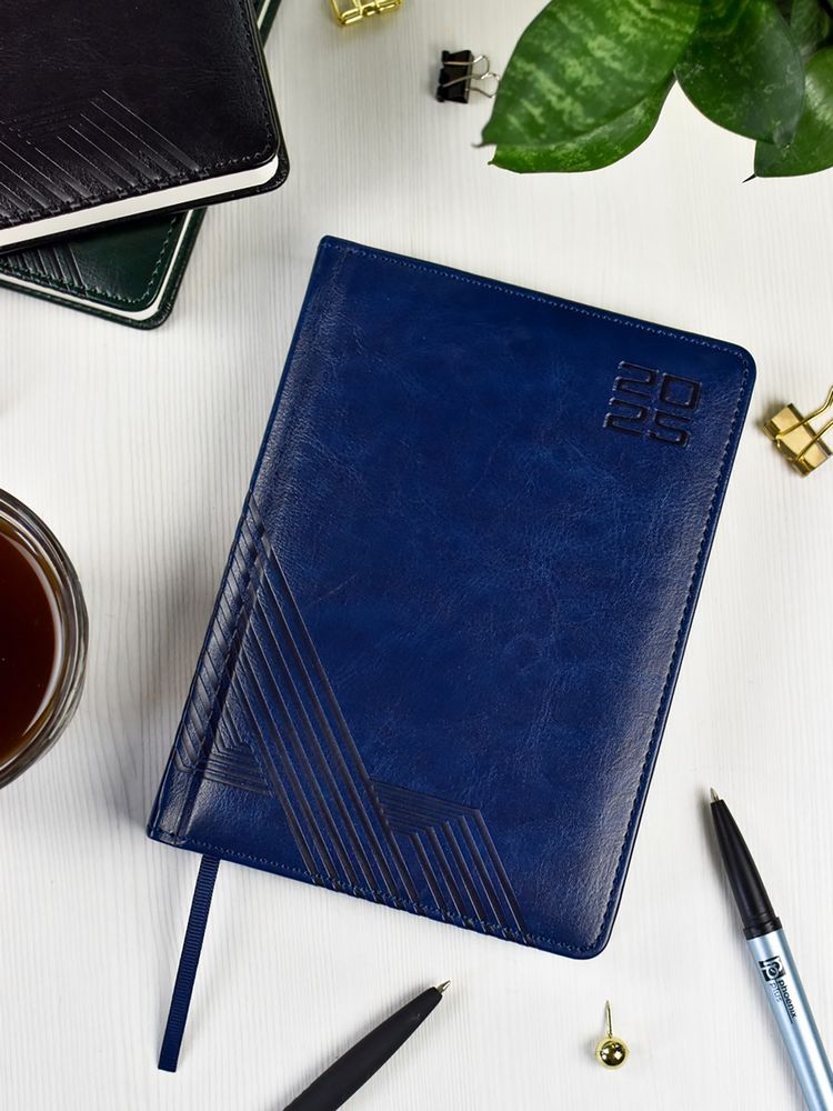 Ежедневник Faro Mini, датированный, синий / Миниатюра WWW (1000)