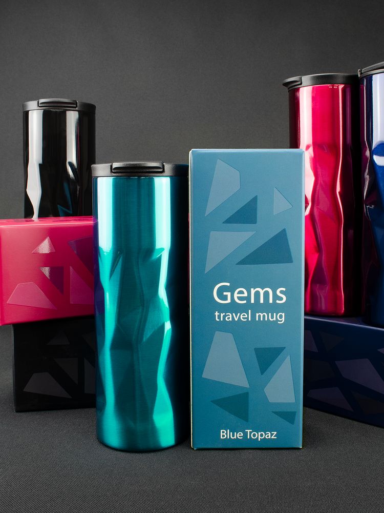 Термостакан Gems Red Rubine, красный рубин / Миниатюра WWW (1000)