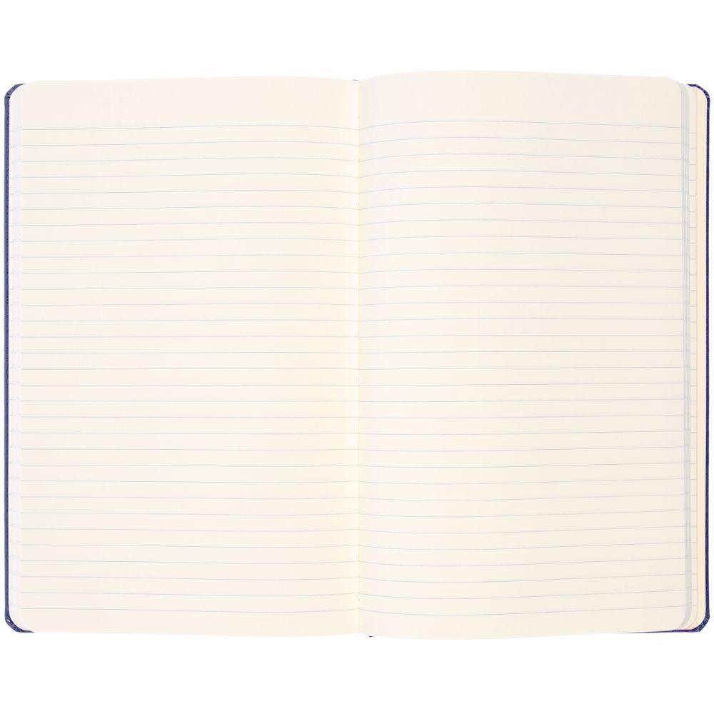 Записная книжка Moleskine Classic Large, в линейку, синяя / Миниатюра WWW (1000)