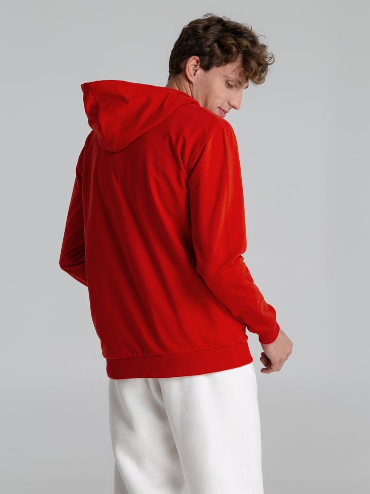 Толстовка на молнии с капюшоном Unit Siverga, красная / Миниатюра WWW (1000)