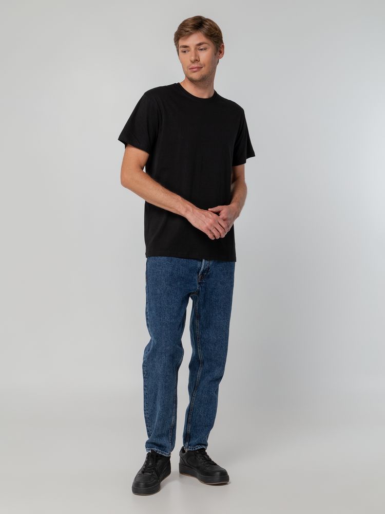 Футболка унисекс T-bolka 140, черная / Миниатюра WWW (1000)