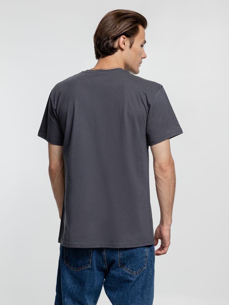 Футболка унисекс T-Bolka 160, темно-серая (графит) / Миниатюра WWW (1000)