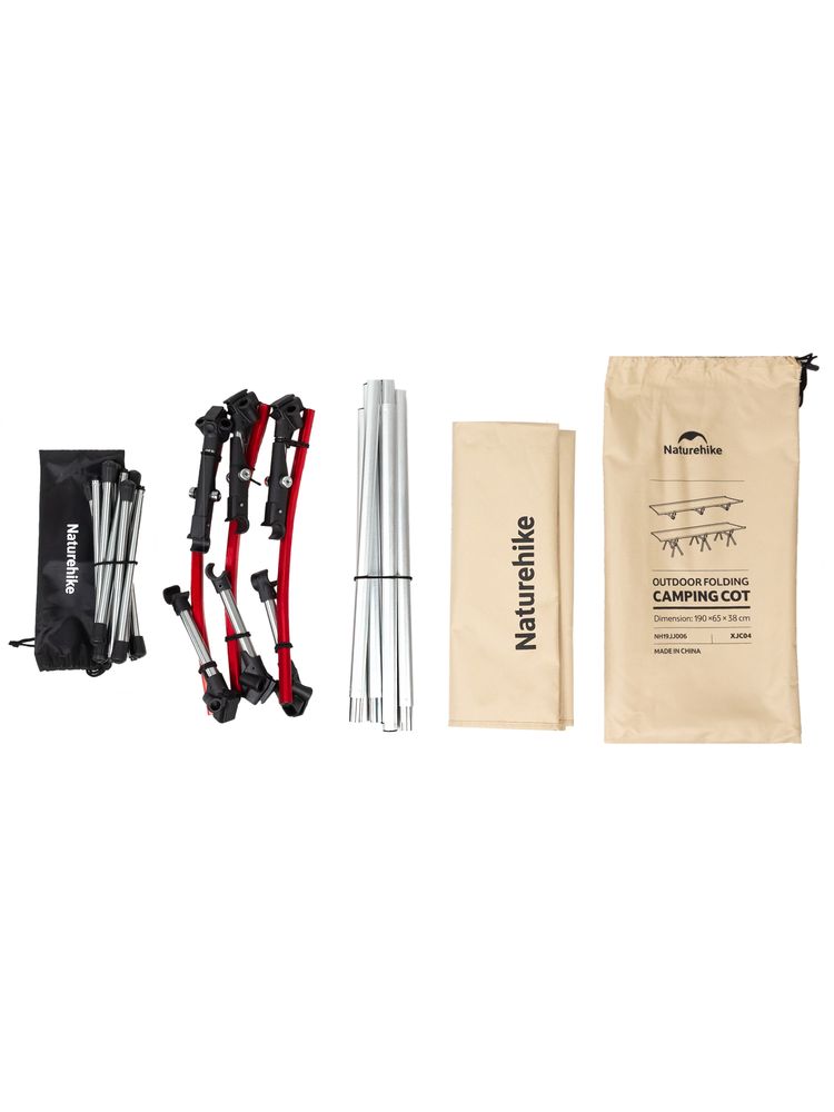 Раскладушка туристическая XJC04, бежевая / Миниатюра WWW (1000)