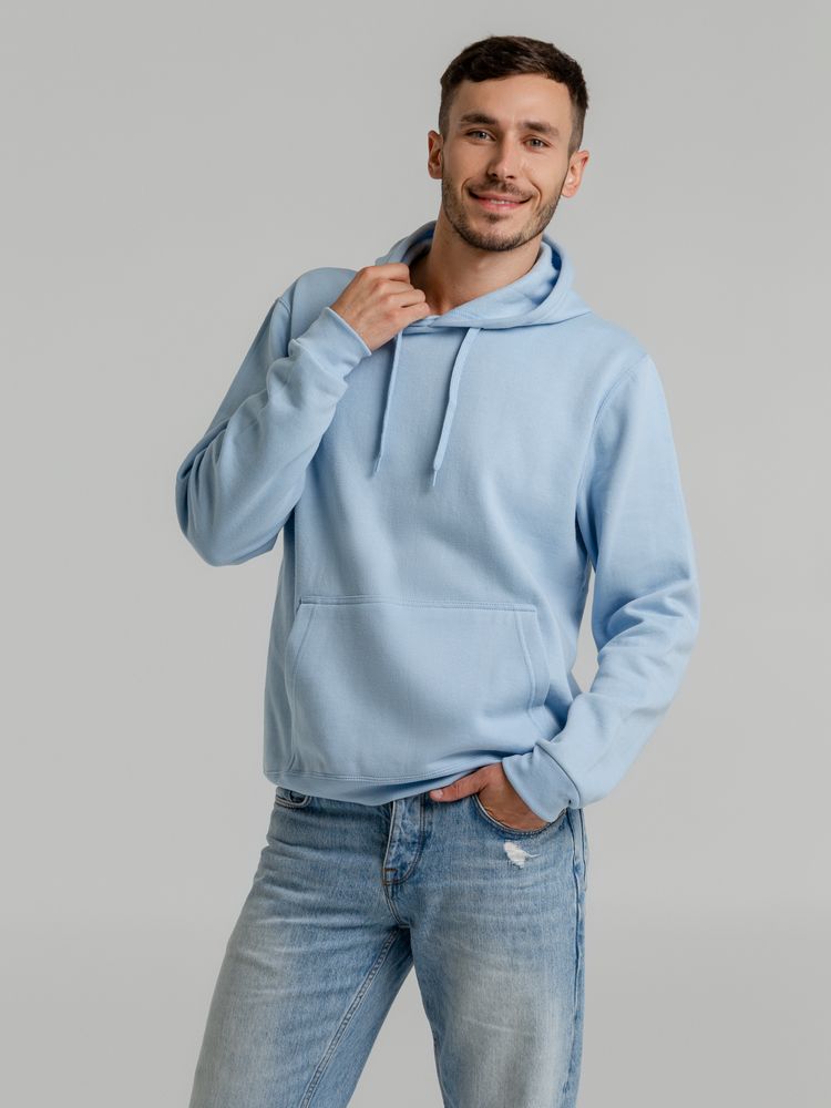 Толстовка с капюшоном Snake II голубая / Миниатюра WWW (1000)