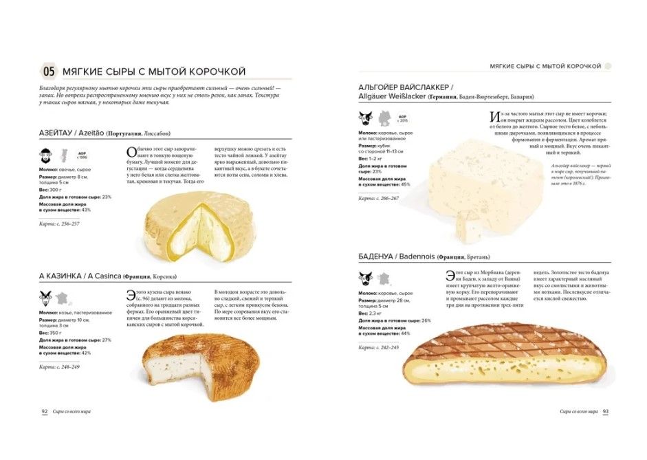 Книга «Сырный атлас гурмана» / Миниатюра WWW (1000)